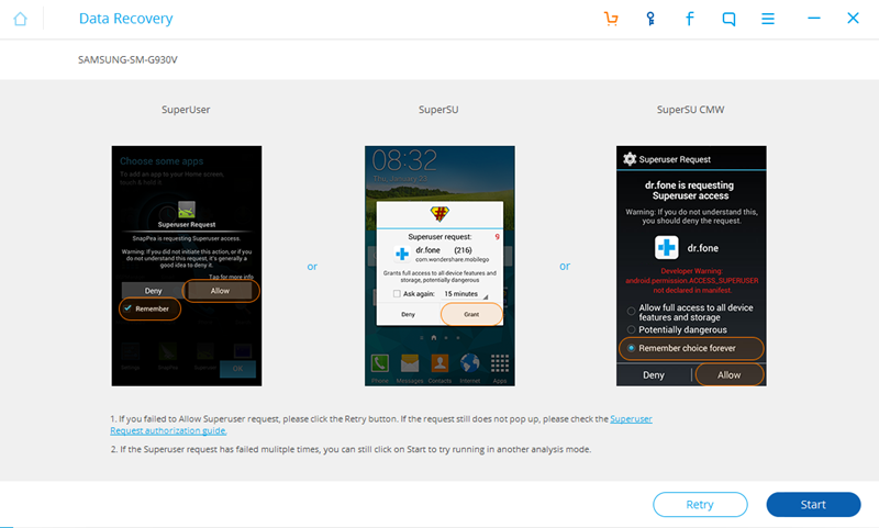 Allow SuperUser