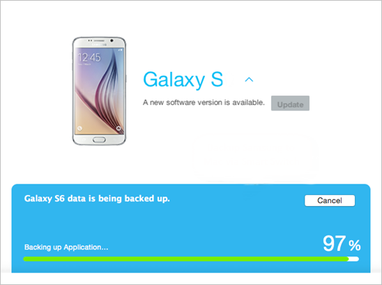 Backup Samsung Smart Switch Backup