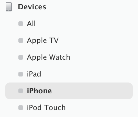 Device Section