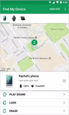 Google Find my Device