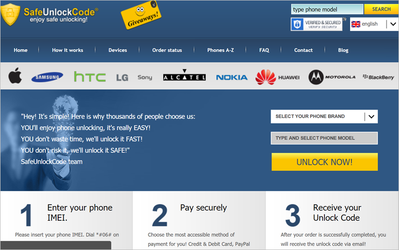 SafeUnlockCode