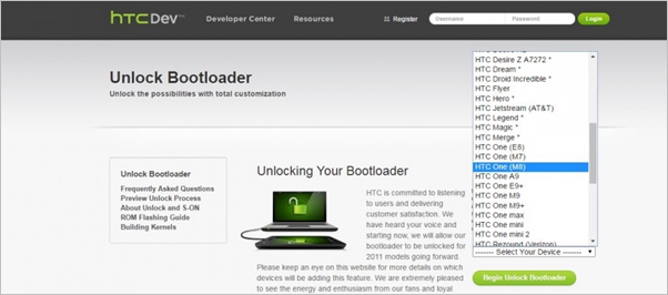 HTC Unlock Bootloader 2
