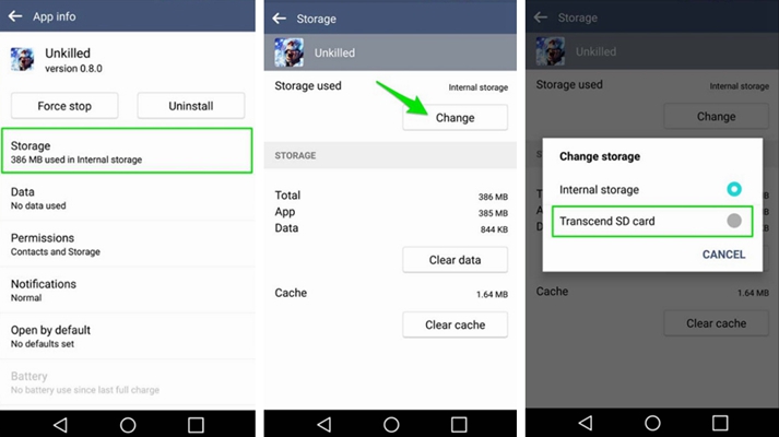 Move App to SD Card Android 8