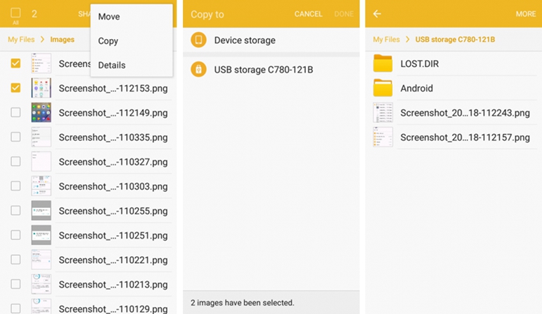 Transfer OTG Files