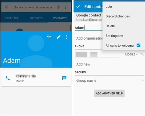 Block Call Android