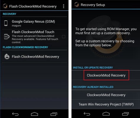 Install CWM 2