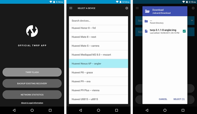 Install TWRP 3