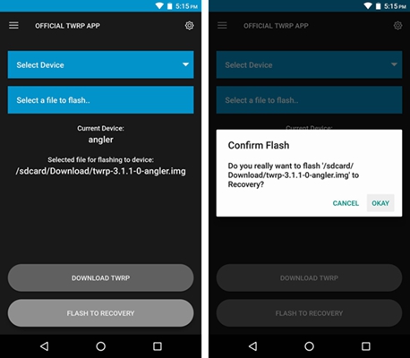 Install TWRP 4