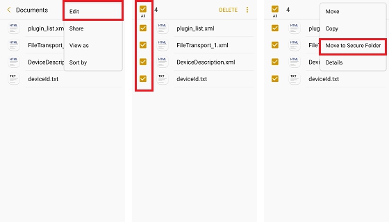 Samsung Secure Folder Document 2