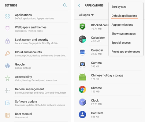 Set Default Apps on Android 2