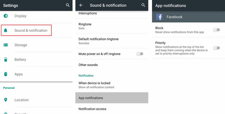 Block Notification 4