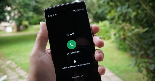 Lock Lost Android Phone