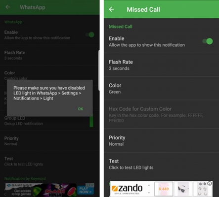 Notification Light Manager 2