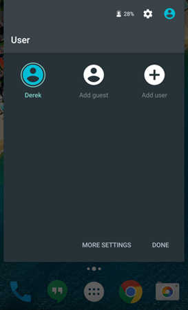 Android Guest Mode 1