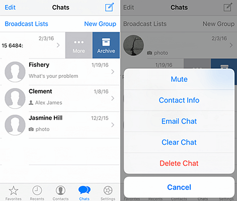 Clear One WhatsApp Chat 1