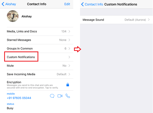 Custom WhatsApp Message Sound 3