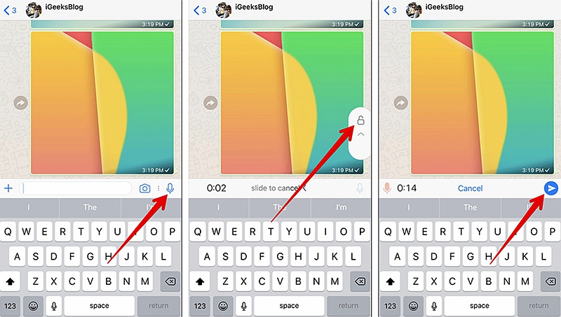 WhatsApp Long Voice Message 1