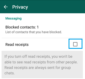 WhatsApp Privacy Settings 3