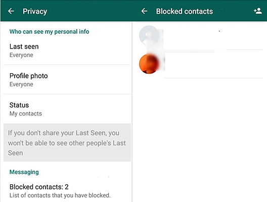 WhatsApp Privacy Settings 4