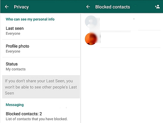 Whatsapp iphone unblock contact How to