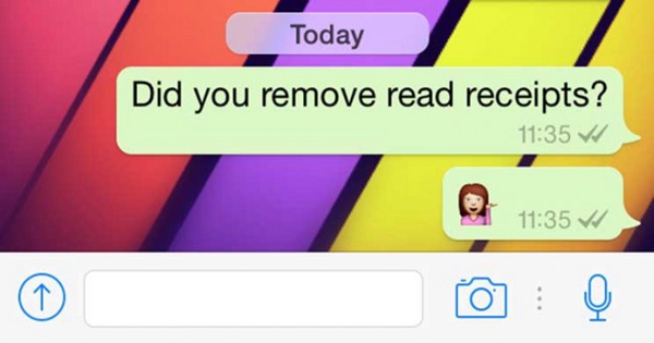 WhatsApp Read Receipt