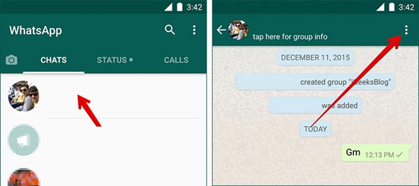 Email WhatsApp Chat Android 1