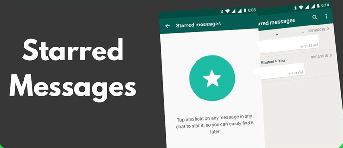 WhatsApp Star Message