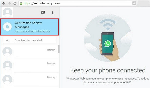 WhatsApp Notification 1