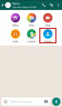 WhatsApp Share Contact 2