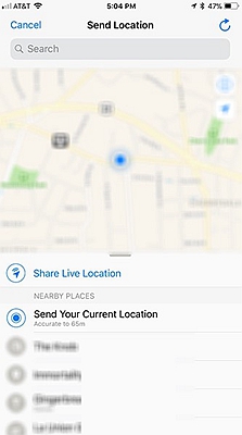 WhatsApp Share Location 5