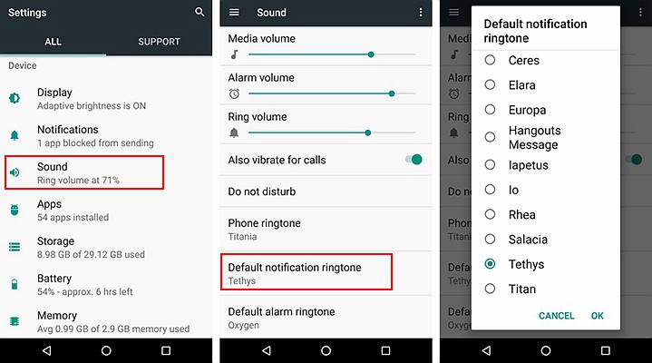 Android Notification Setting 1