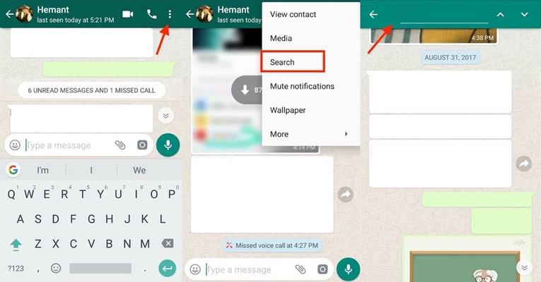 WhatsApp Search Chat 3