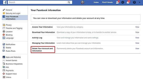 Dowload Facebook Data 4