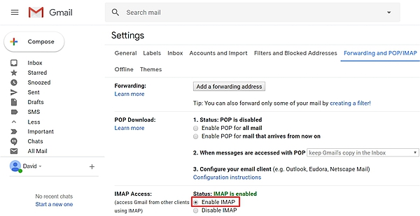 Gmail Settings