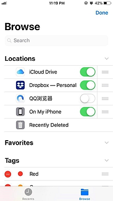 iPhone Files App 3