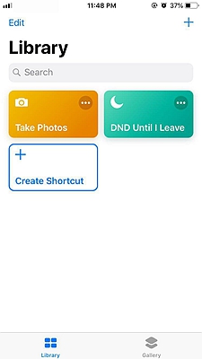 iPhone Shortcut 1
