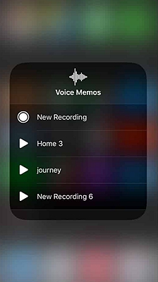 iPhone Voice Memos 1-1