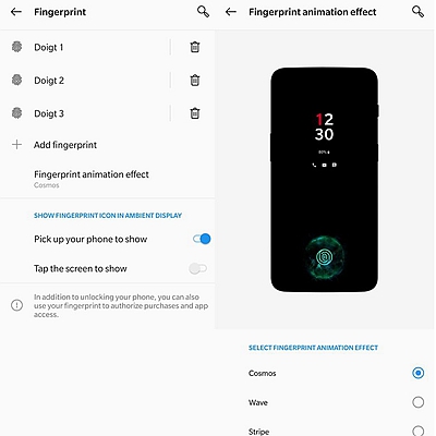 OnePlus In-display Fingerprint 4