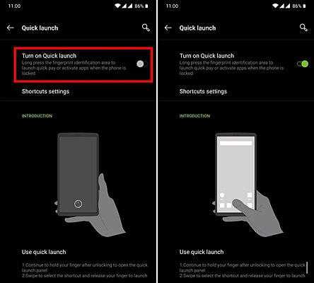 OnePlus Quick Launch 2