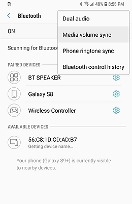 Samsung Dual Bluetooth 2