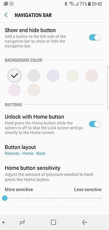 Samsung Galaxy Navigation Bar 2