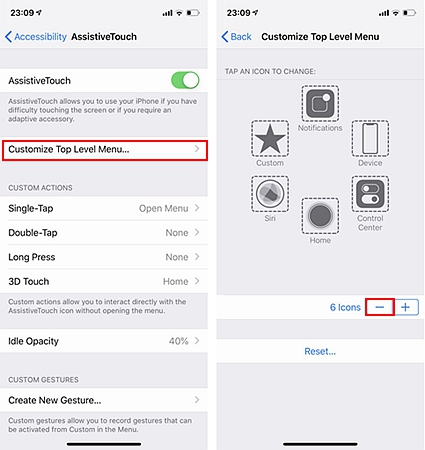 iPhone Virtual Home Button 2