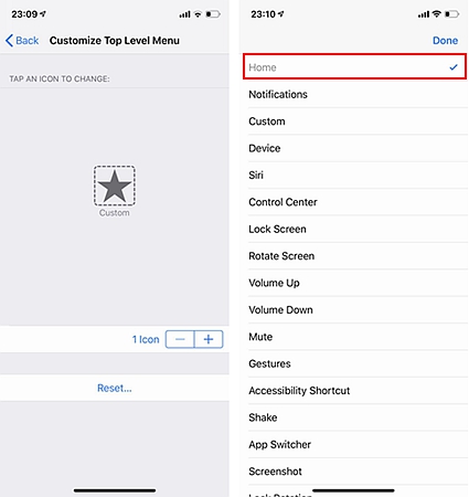 iPhone Virtual Home Button 3