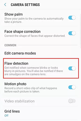 Samsung AI Camer 7