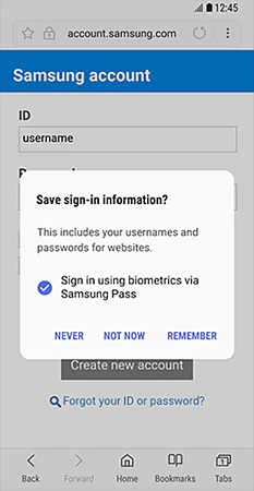 Samsung Pass 5