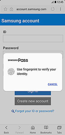 Samsung Pass 6