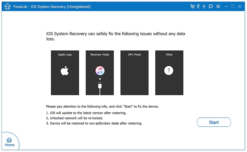 fl iOS System Recover 1