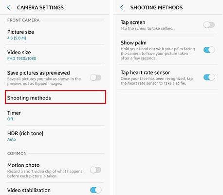 Samsung Camera Voice Control 2