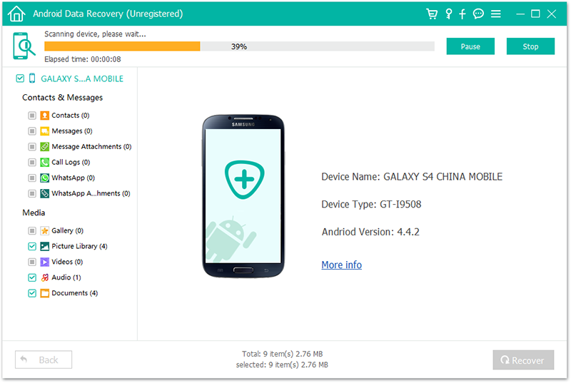 FL Android Data Recovery 6