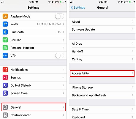 iPhone Screenshot Assistive Touch 1